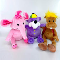 Zaky, Kazwa & Nadeen Plush Toy Set