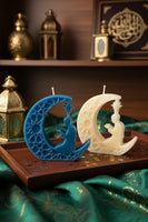 Islamic Crescent Moon Prayer Candle