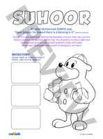 Zaky's 2023 Ramadan Activity Book + Zaky's Colouring Pencils