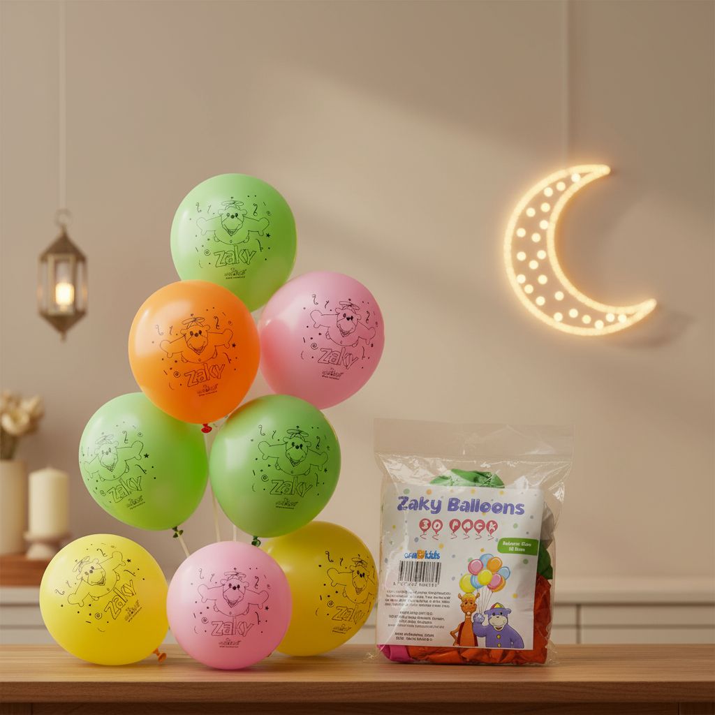30 Pack Zaky Balloons
