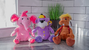 Zaky, Kazwa & Nadeen Plush Toy Set