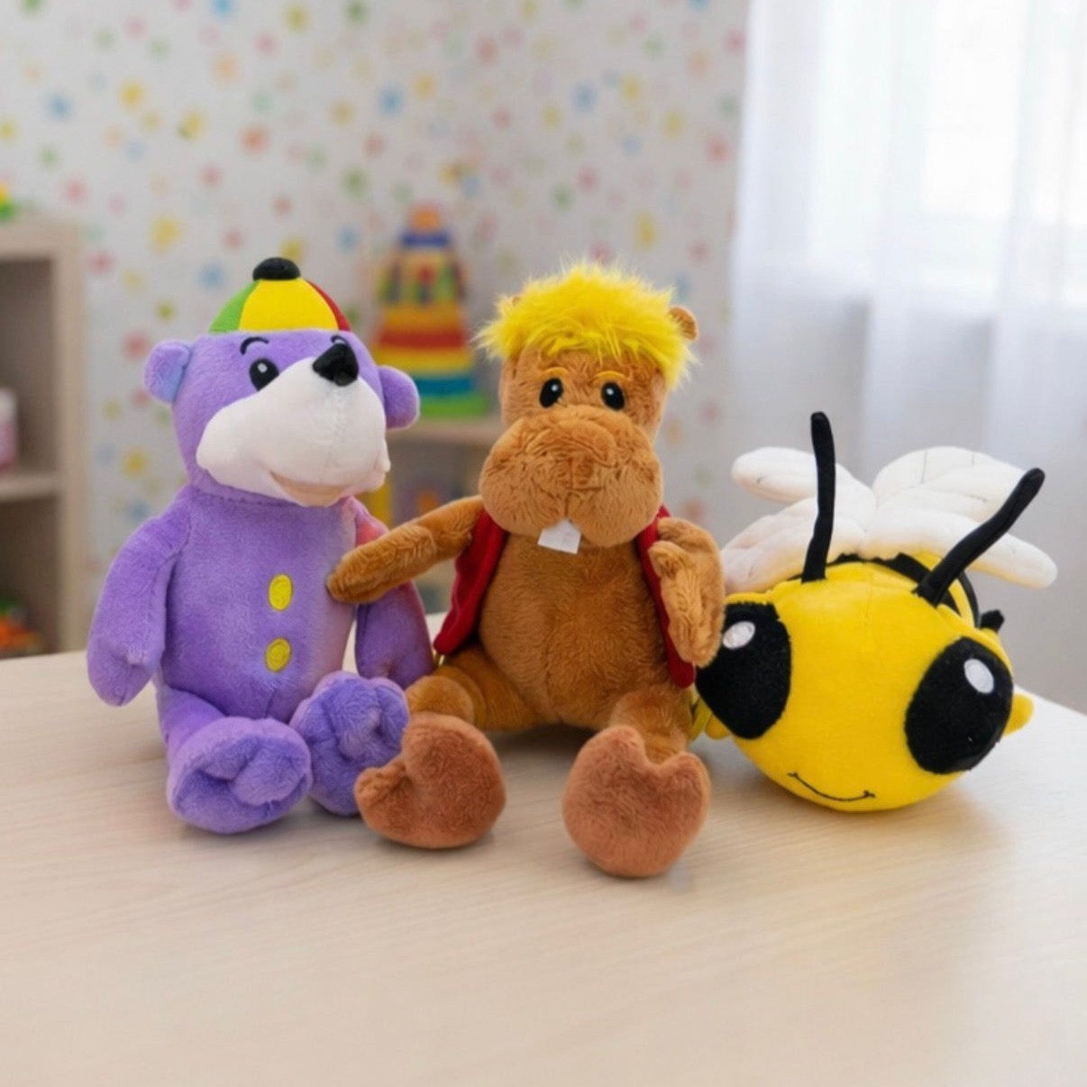 Mini Zaky, Kazwa & Bilal Plush Set