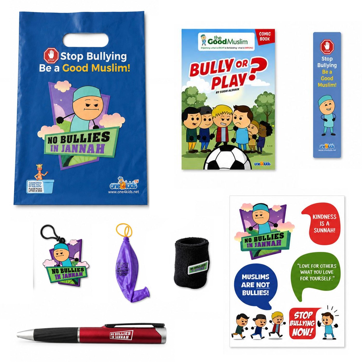 No Bullies In Jannah Showbag