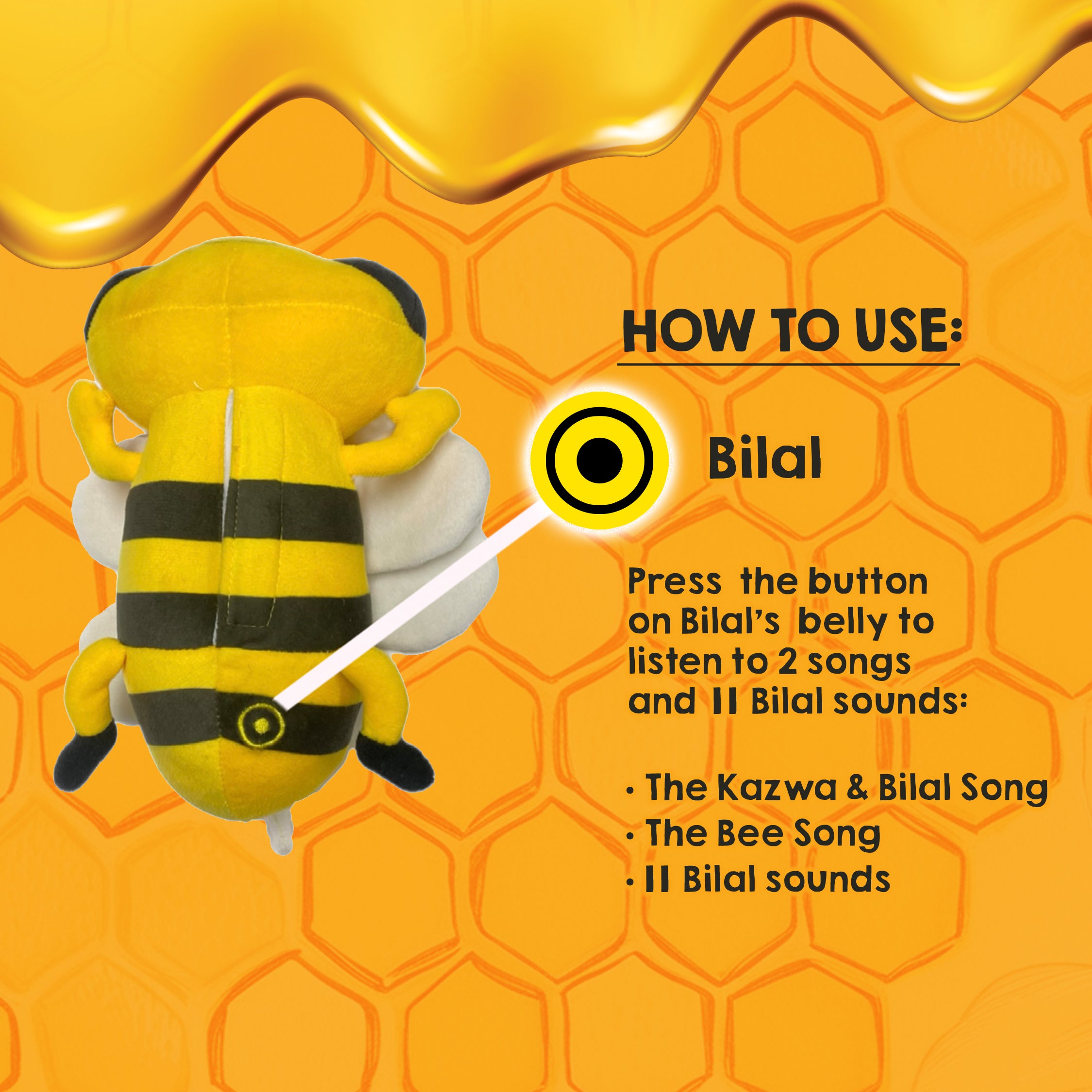 Kazwa & Bilal Talking Toys