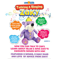 Talking & Singing Zaky Toy
