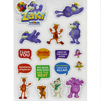 Zaky 3D stickers